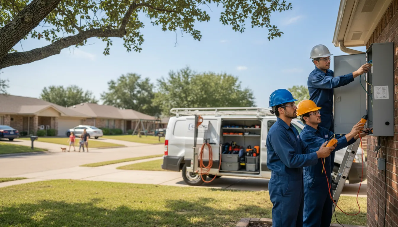 Certified electrician providing emergency electrical services in Cincinnati, IA